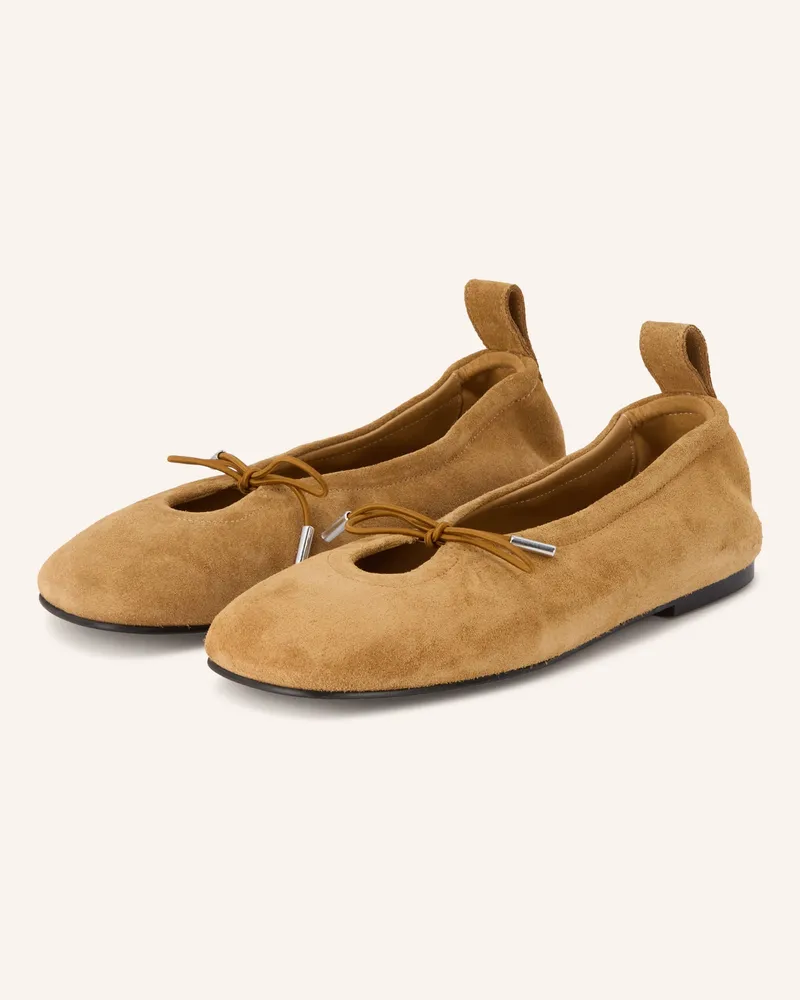 Alohas Ballerinas Rosalind braun Cognac