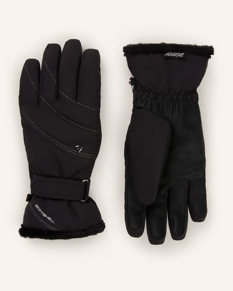 Ziener Skihandschuhe Keaka-Z As® Pr schwarz Schwarz