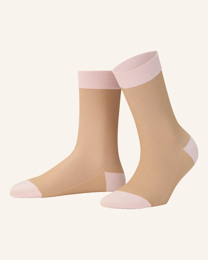 ITEM m6 Socken Sneaker Striped beige A06