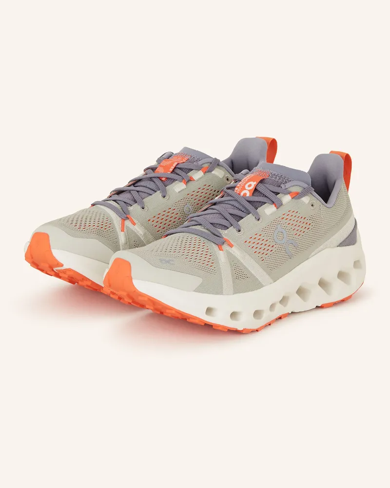 ON Trailrunning-Schuhe CLOUDSURFER TRAIL Hellgrau