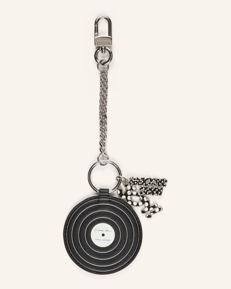 Marc Jacobs Taschenanhänger THE BAG CHARM VINYL Schwarz