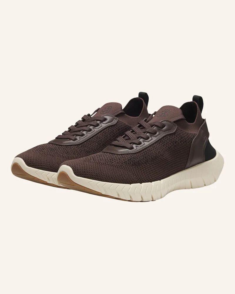 HUGO BOSS Sneaker Boss-Motion_Knm braun Dunkelbraun