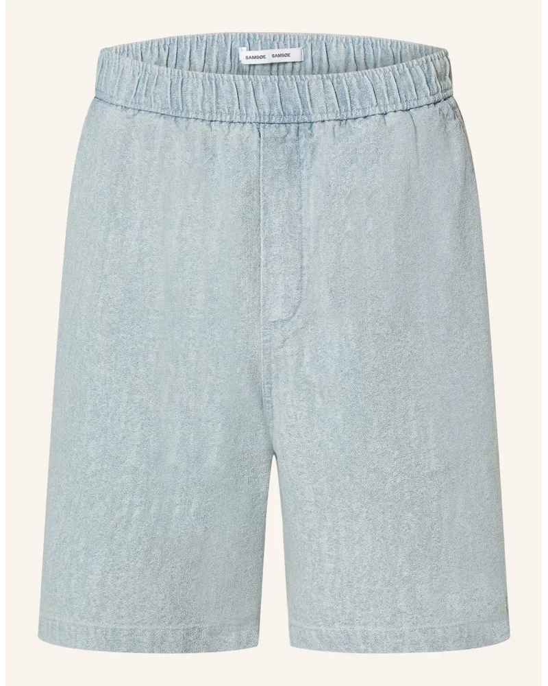 Samsøe & Samsøe Jeansshorts SAJABARI Blau