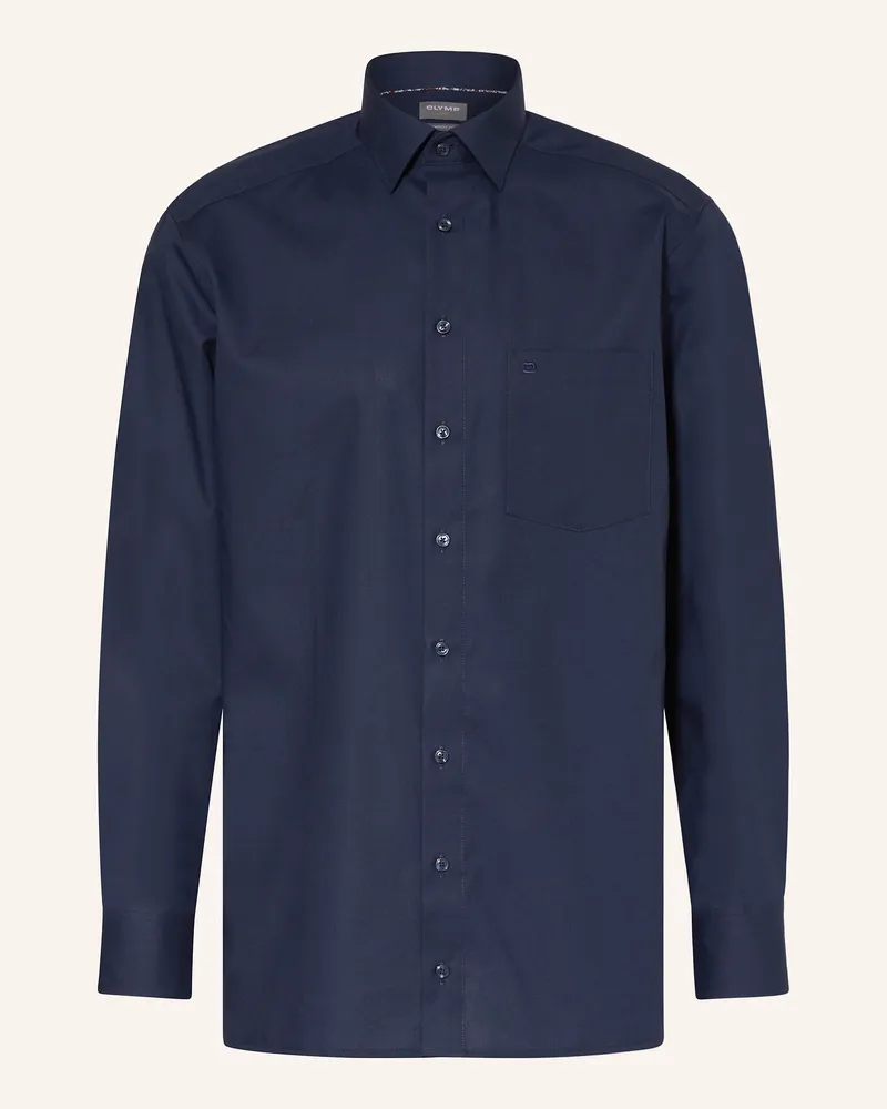 Olymp Hemd Luxor comfort fit Dunkelblau
