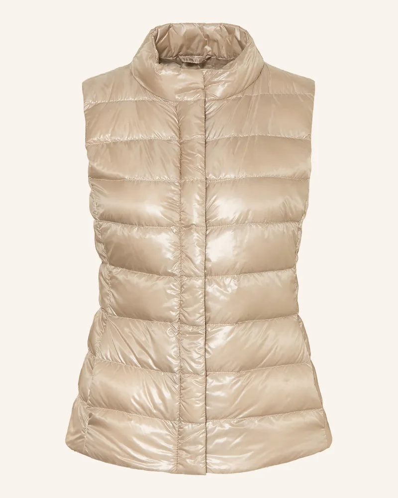 Herno Daunenweste Giulia weiss Beige
