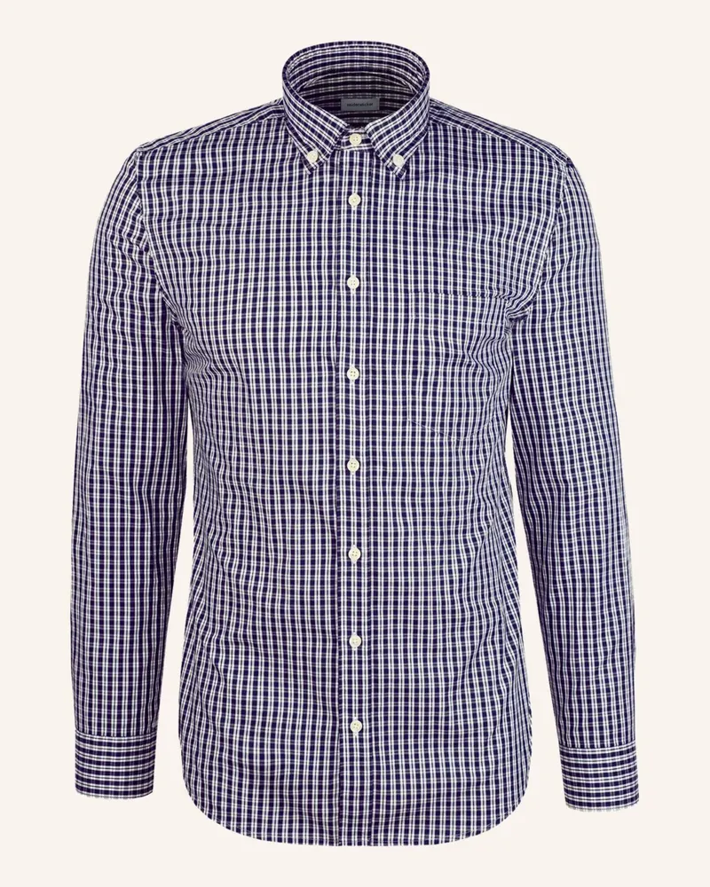 Seidensticker Casual Hemd Slim Fit blau Dunkelblau