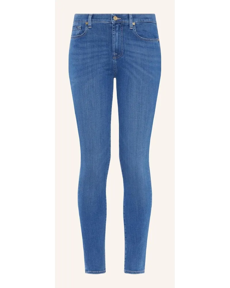 7 for all mankind Jeans HW ANKLE SKINNY Skinny fit Blau