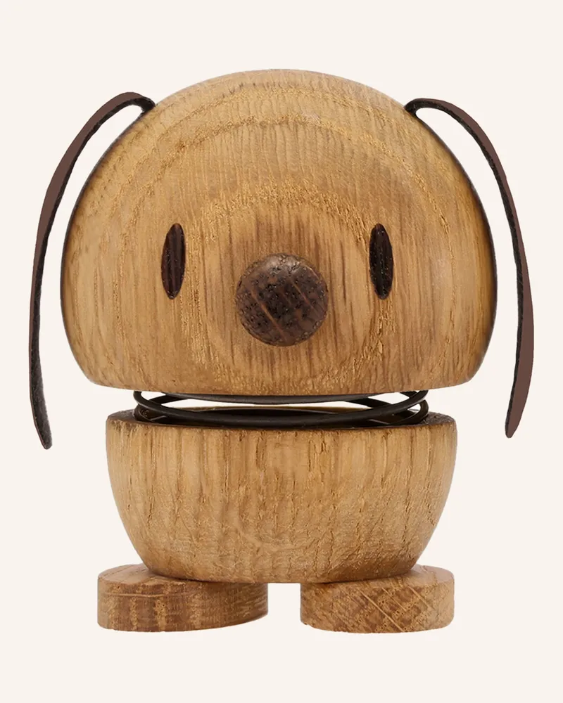 Hoptimist Dekofigur DOG SMALL Braun