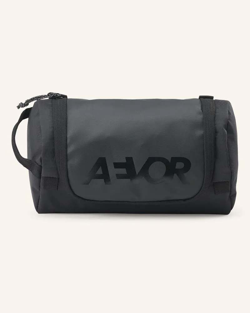 AEVOR Kulturtasche Schwarz