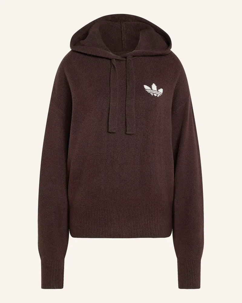 adidas Hoodie Essentiell braun Dunkelbraun