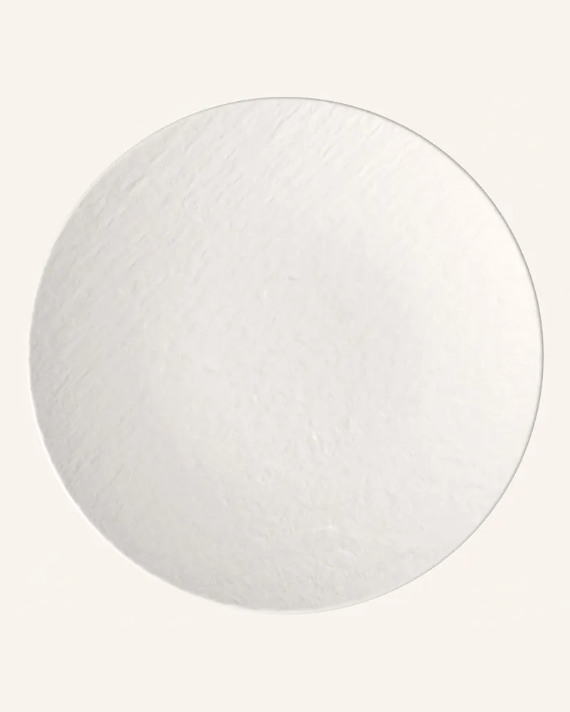 Villeroy & Boch Universalteller Coupe Manufacture Rock Blanc weiss Weiss