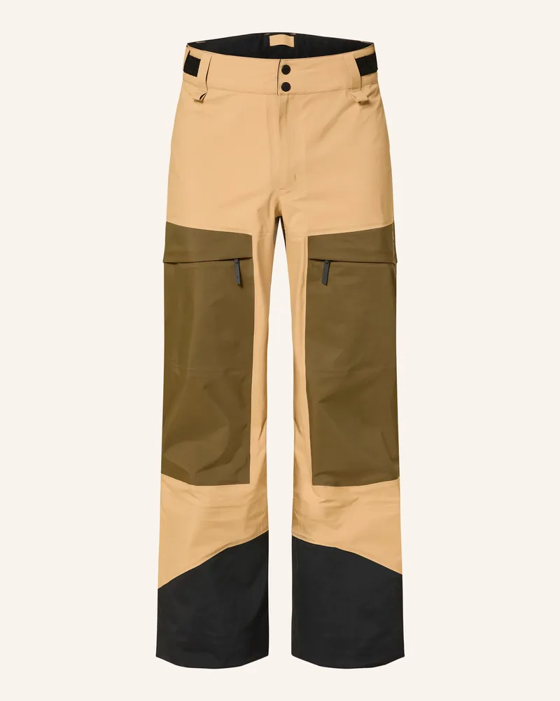 Peak Performance Hardshell-Skihose Gravity Gore-Tex 3l beige Camel