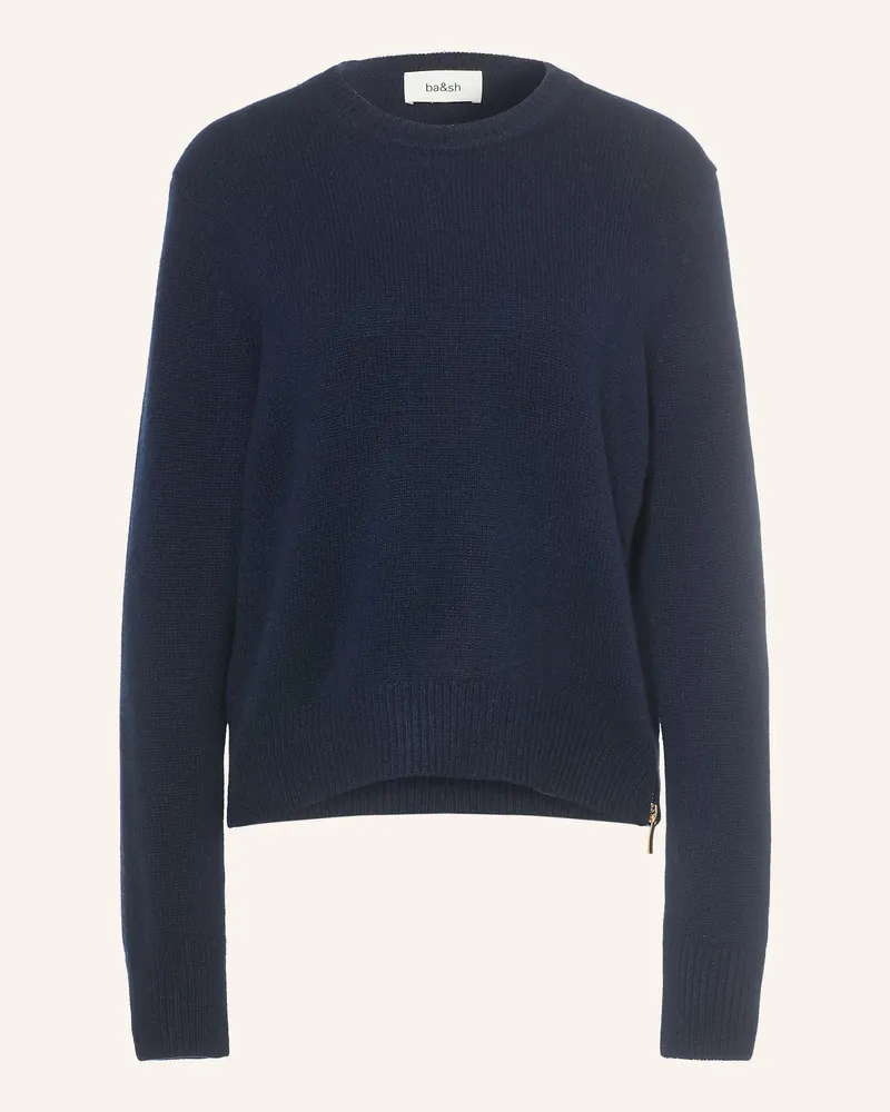 ba&sh Cashmere-Pullover Cheyla blau Dunkelblau