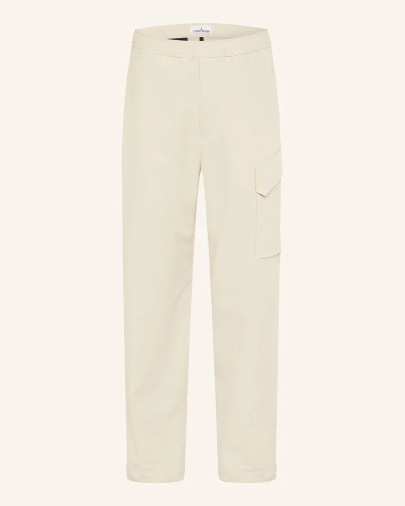 Stone Island Cargohose Regular Fit Hellgelb