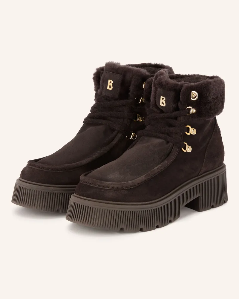 Bogner Schnürboots Turin 10 B braun Dunkelbraun