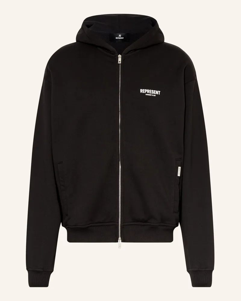 REPRESENT Sweatjacke Owners Club schwarz Schwarz