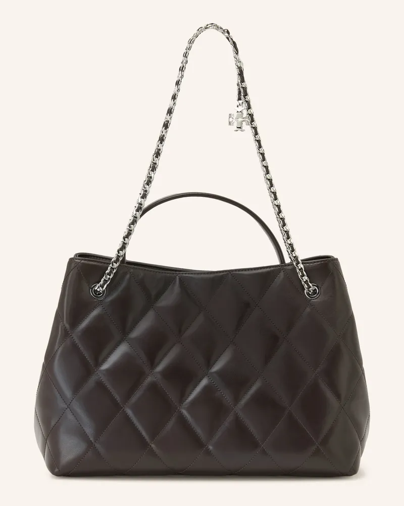 Tory Burch Handtasche Fleming Carryall braun Dunkelbraun