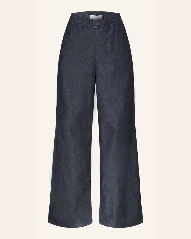 Milano Italy Hose In Jeansoptik blau Dunkelblau