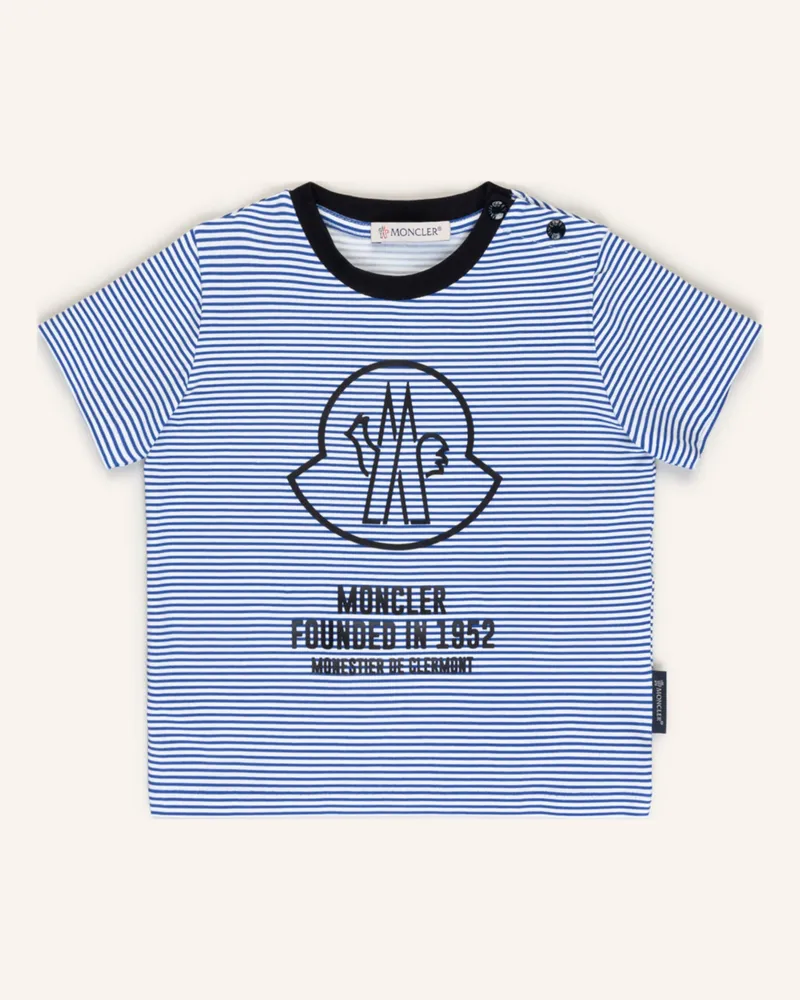 Moncler T-Shirt Blau