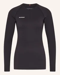 Mammut Longsleeve TRIFT mit Merinowolle Schwarz