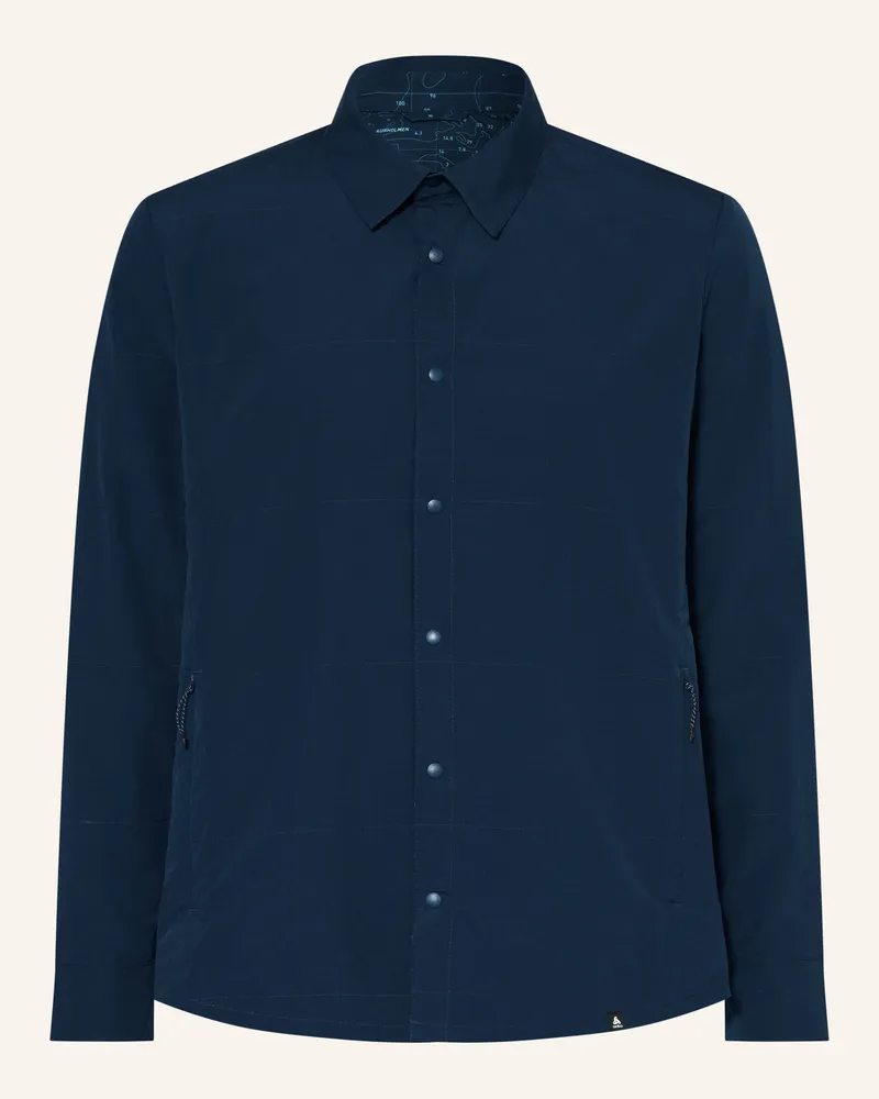 Odlo Overshirt Transition Insulated Zum Wenden blau Dunkelblau