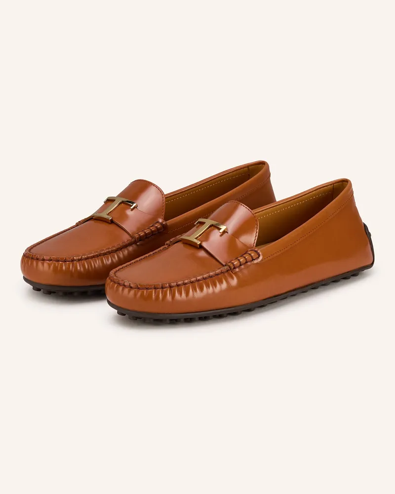 TOD'S Loafer braun Cognac