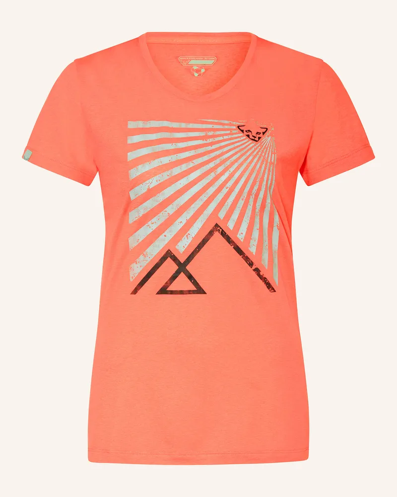 Dynafit T-Shirt TRANSALPER GRAPHIC Hellrot