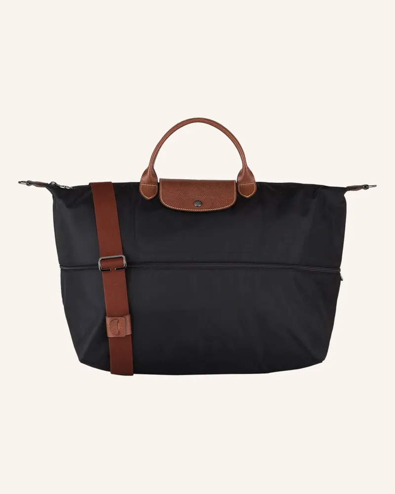 Longchamp Weekender Le Pliage schwarz Schwarz