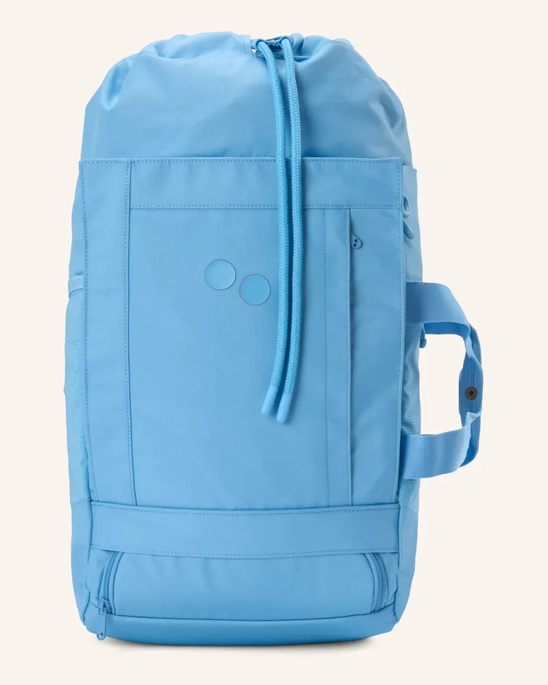 pinqponq Rucksack Blok Medium Mit Laptop-Fach blau Hellblau