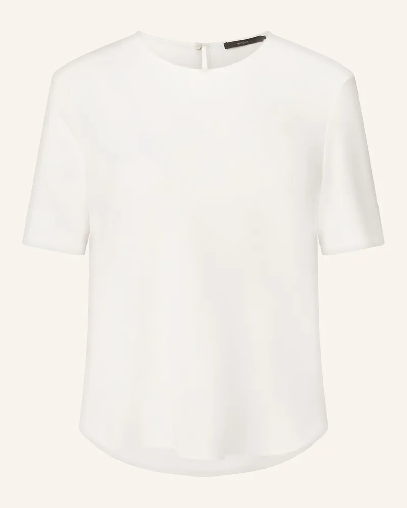 windsor. Blusenshirt weiss Ecru