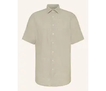 Kurzarm-Hemd Regular Fit aus Leinen