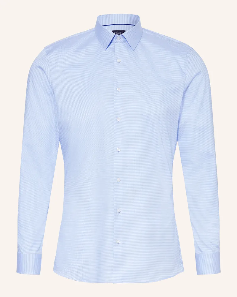 Olymp Hemd No. Six Super Slim blau Hellblau