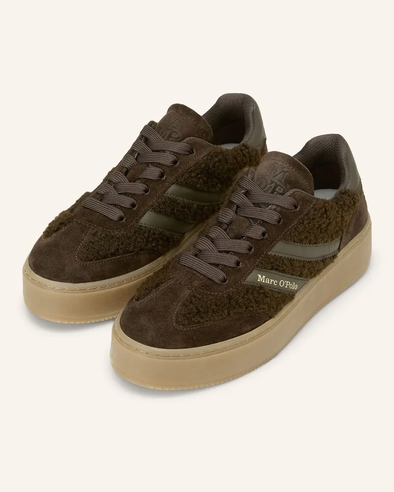 Marc O'Polo Sneaker Model Edith braun Dunkelbraun