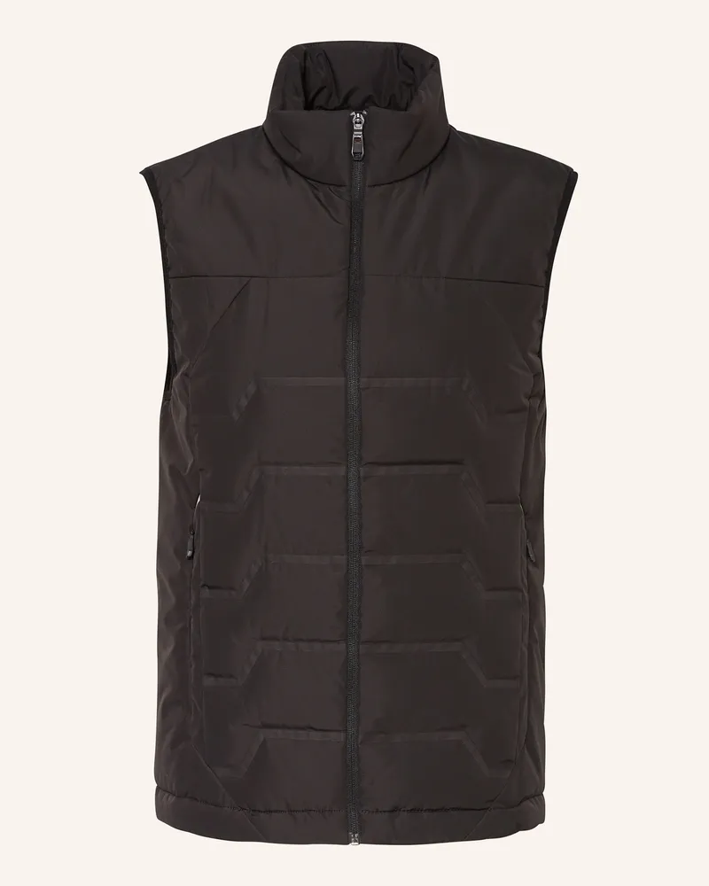 HUGO BOSS Daunenweste KHARAN Schwarz