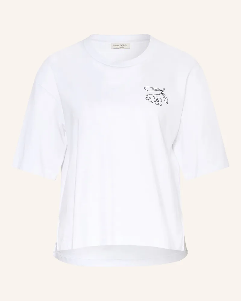 Marc O'Polo T-Shirt weiss Weiss