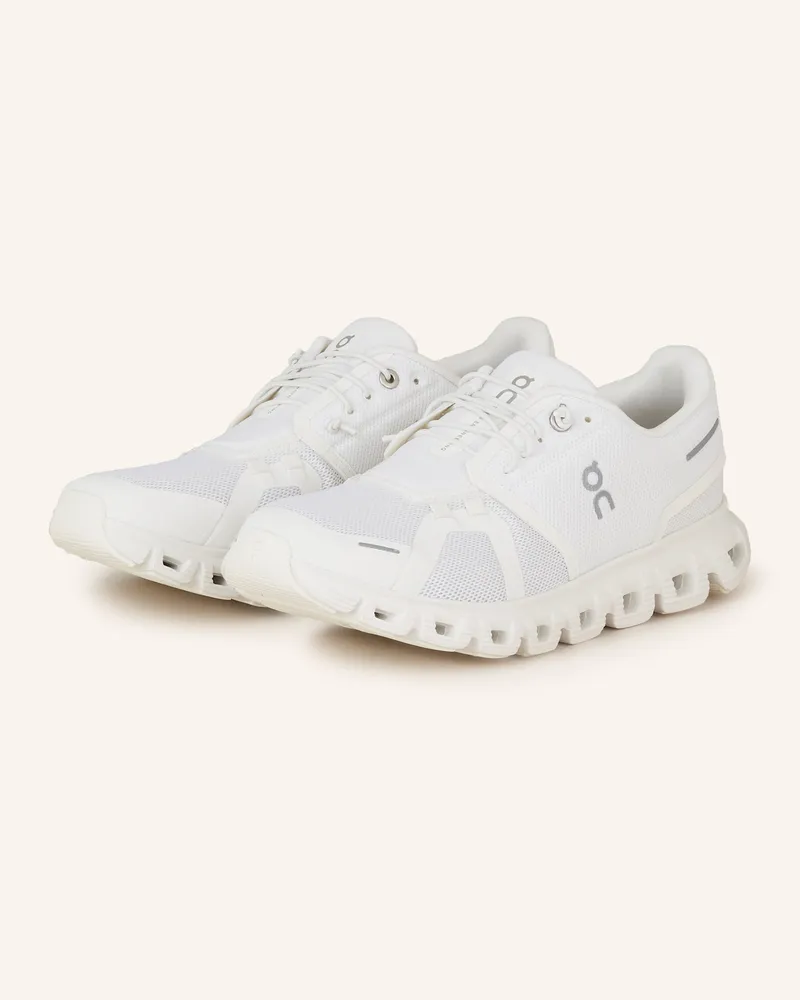 ON Sneaker Cloud 6 weiss 1200