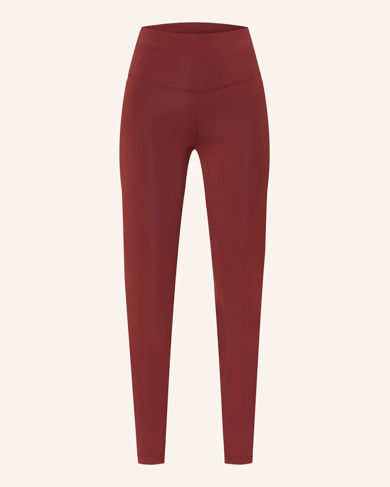 LULULEMON Tights Wunder Train Hr 25in grau Braun