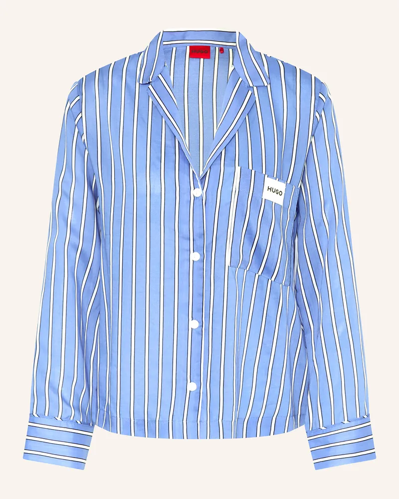 HUGO BOSS Schlafshirt Kleo blau Blau