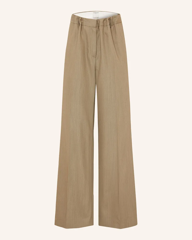 Calvin Klein Marlenehose Fernanda beige Beige