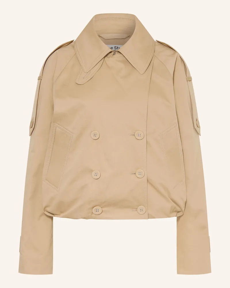 Acne Studios Trench-Jacke beige Camel