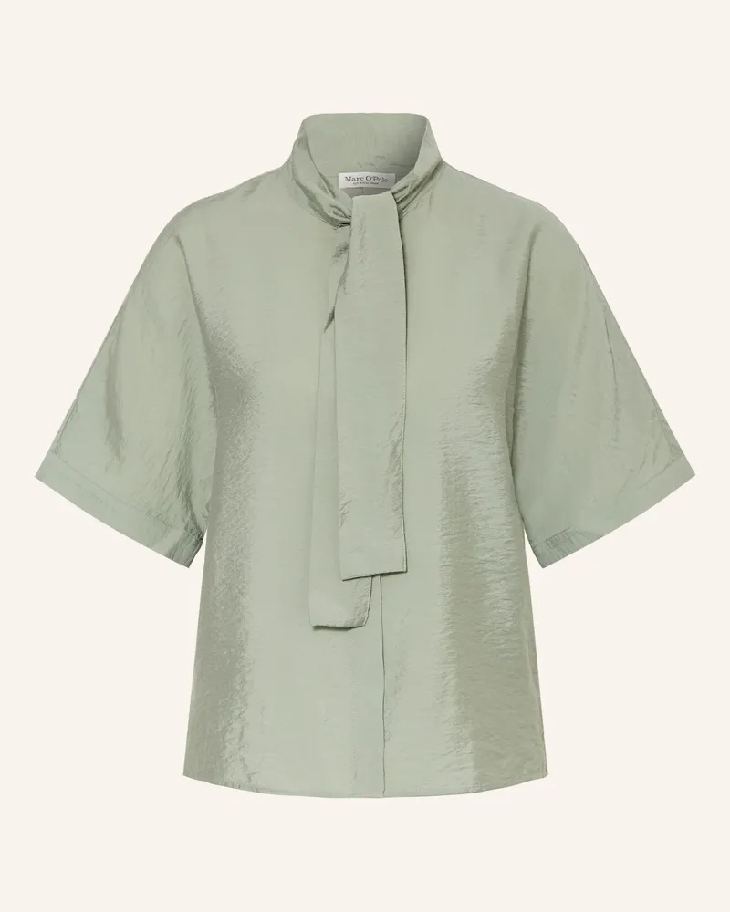 Marc O'Polo Schluppenbluse gruen Hellgrün