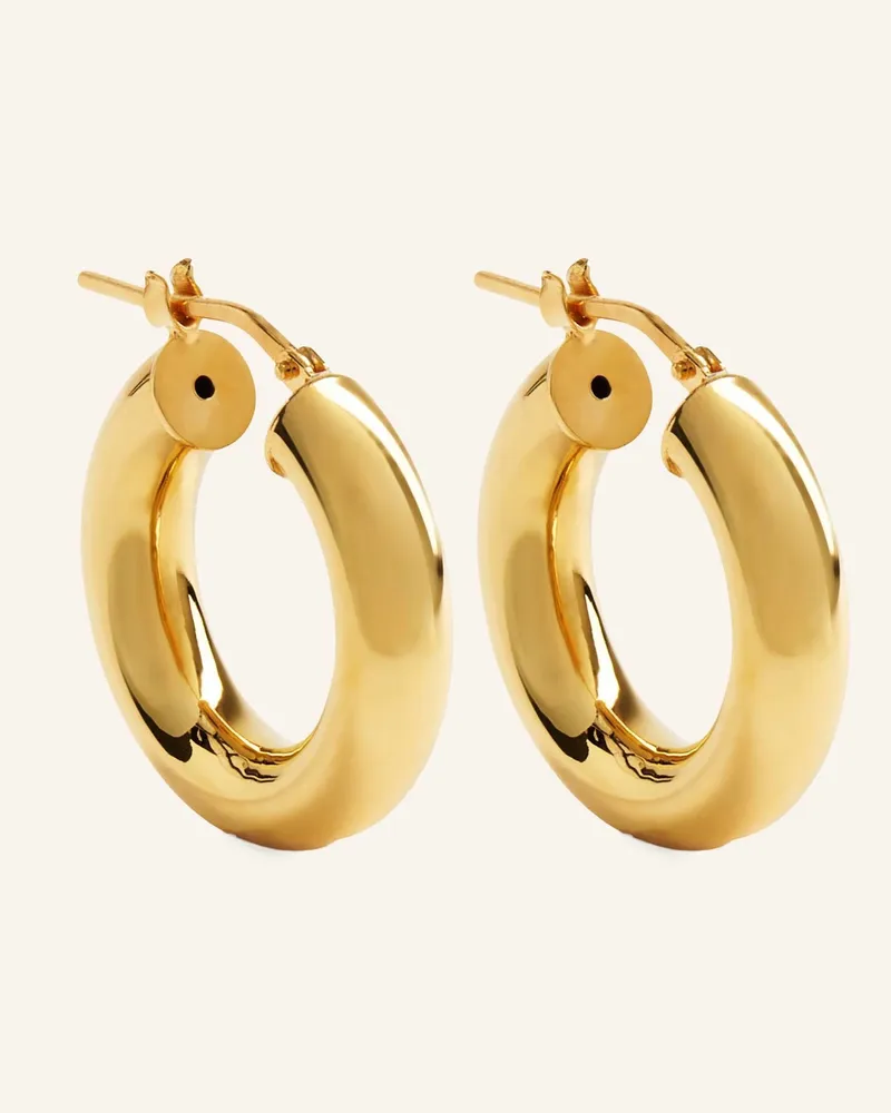 POMPIDOU Creolen Small By Glambou gold Gold