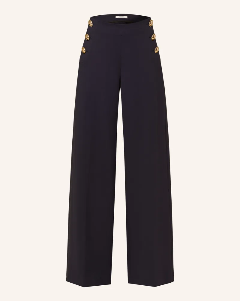 Dorothee Schumacher Marlenehose EMOTIONAL ESSENCE aus Jersey Dunkelblau
