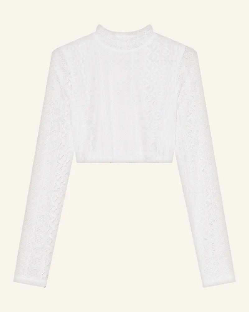 WALDORFF Dirndlbluse Weiss