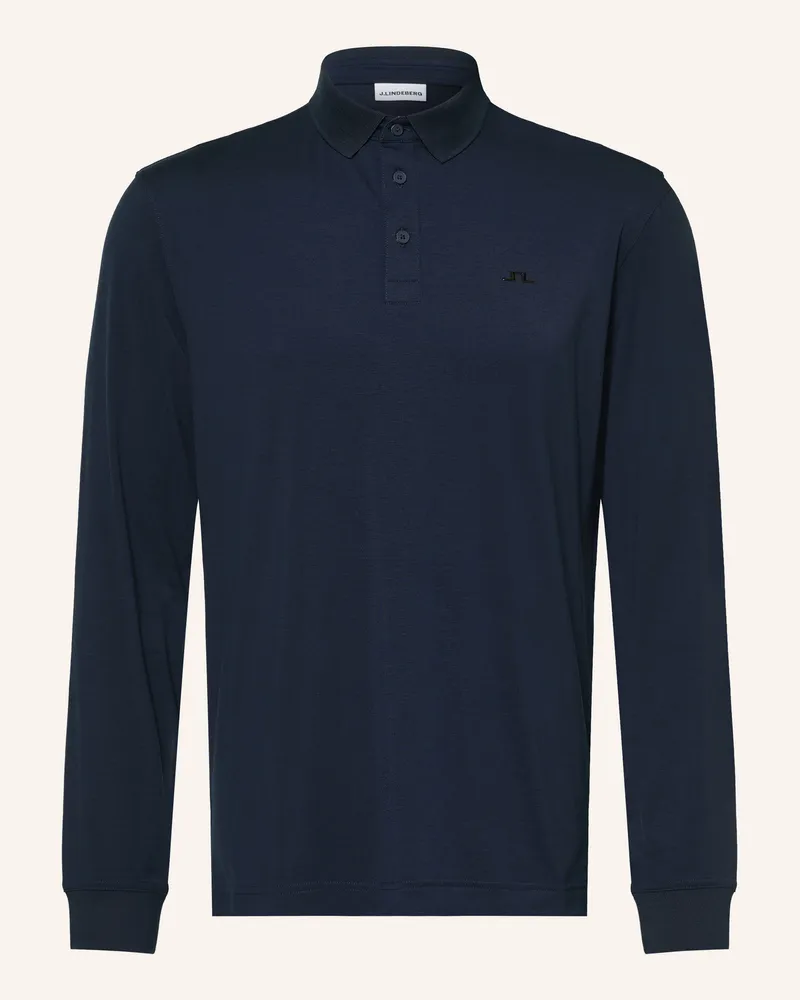 J.Lindeberg Funktions-Poloshirt blau Dunkelblau