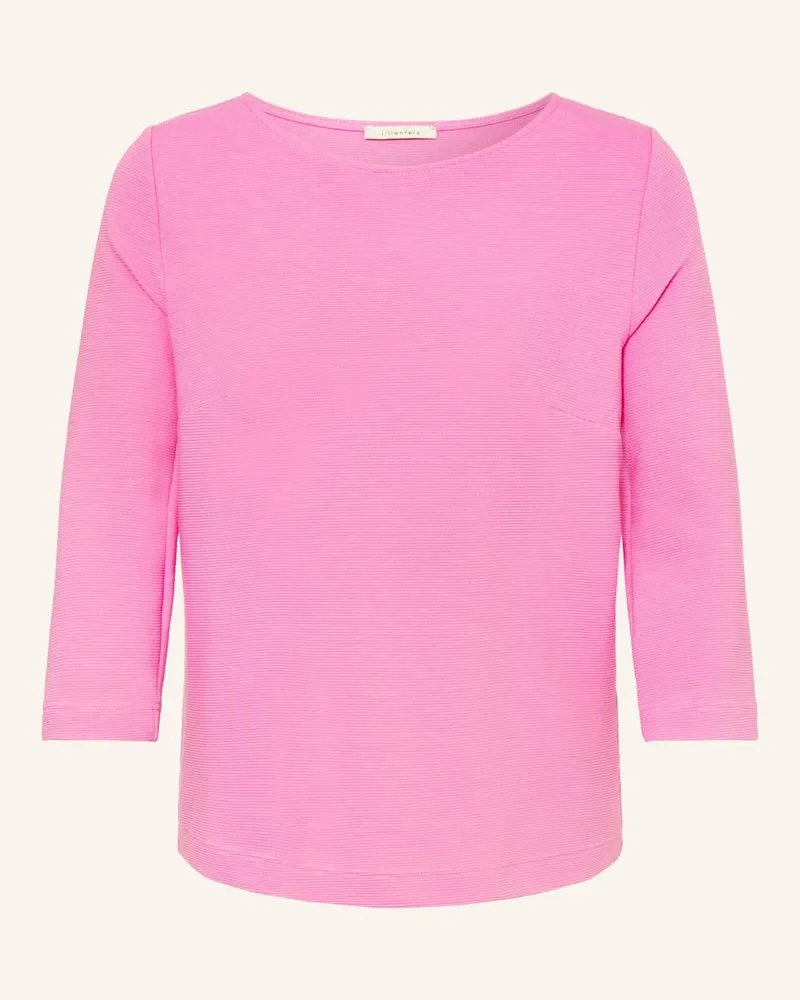 lilienfels Shirt mit 3/4-Arm Pink