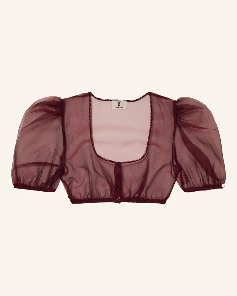 Riani Dirndlbluse Dunkelrot