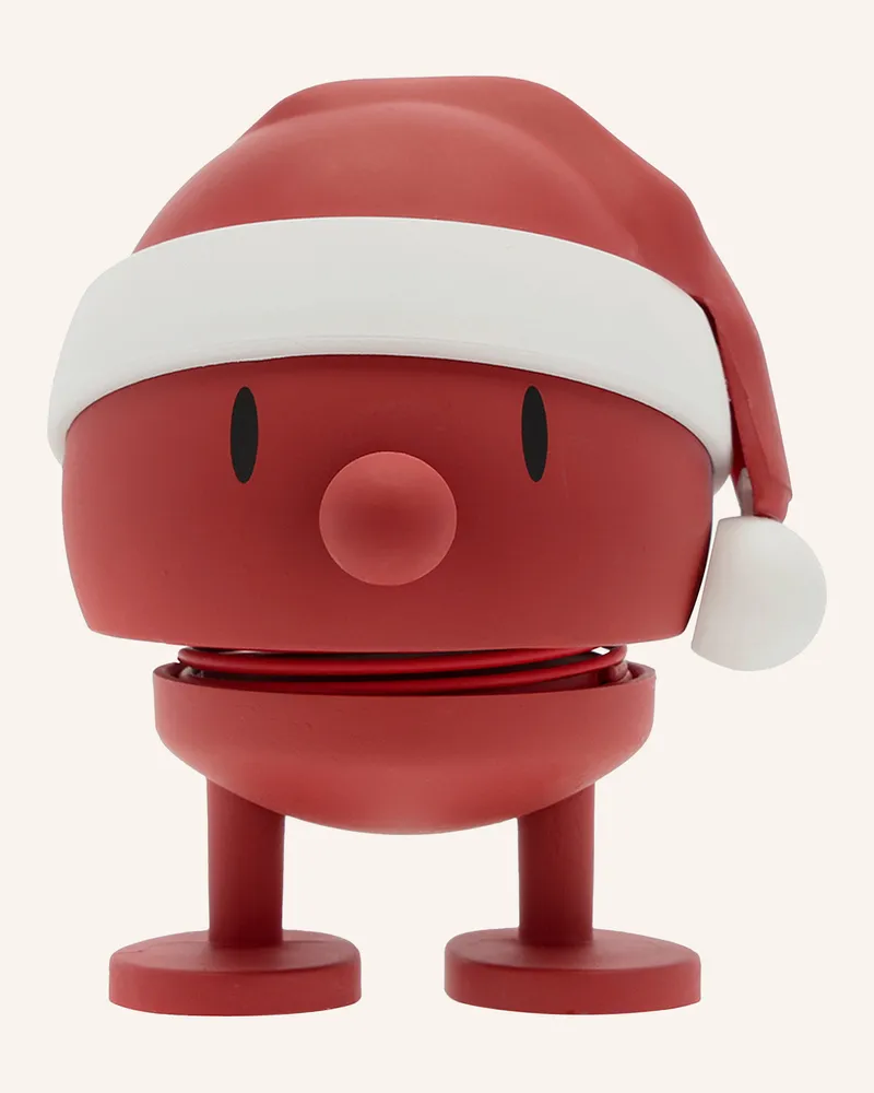 Hoptimist Dekofigur SOFT SANTA BUMBLE S Dunkelrot