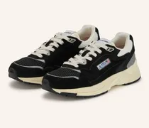 Sneaker Hyperway Low Um schwarz
