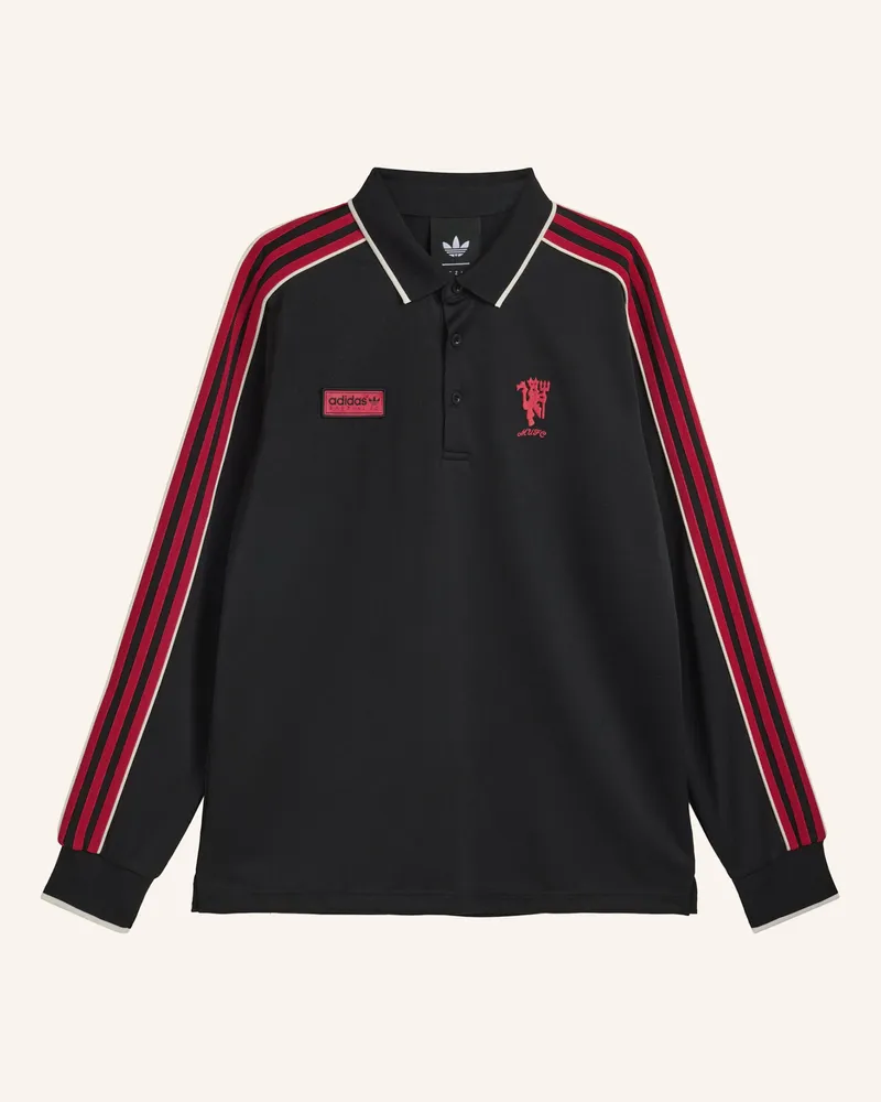 adidas Manchester United Spzl Fc Poloshirt schwarz Schwarz